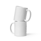 White Leaf Mug